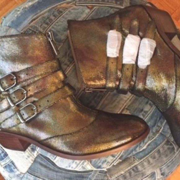 MODERN VICE JASPER 3 BRONZE METALLIC 7.5 Boots - Picture 3 of 7